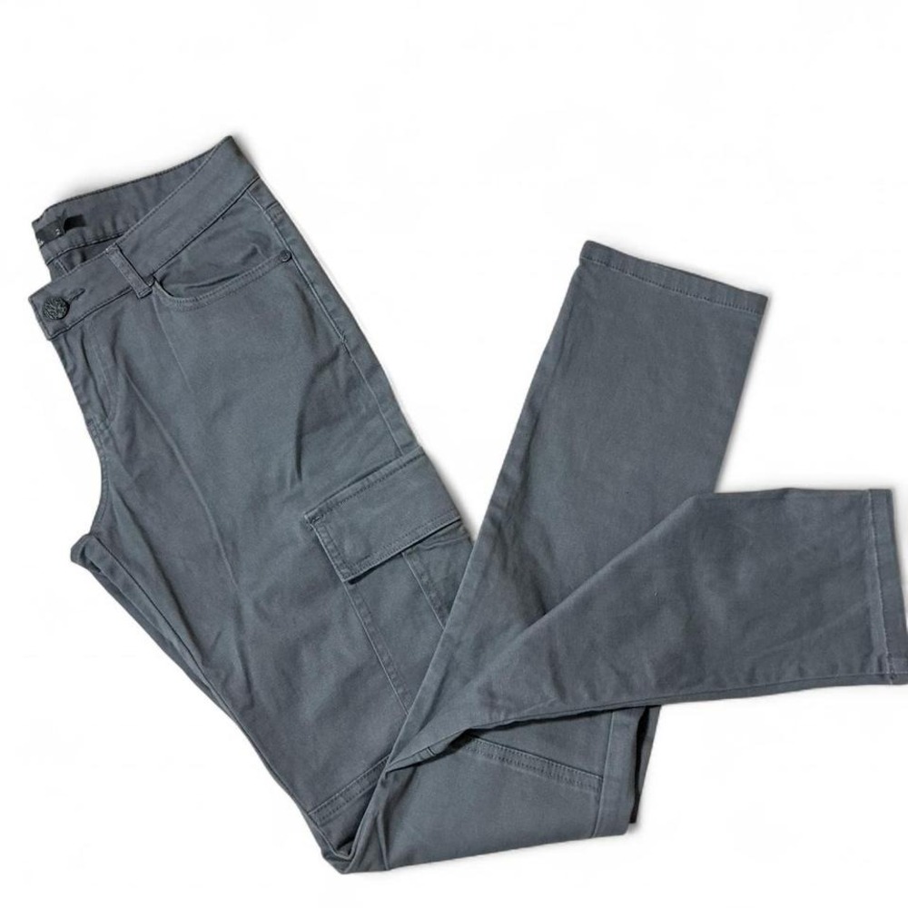Prana‎ Gorpcore Granola Girl Womens Gray Cargo Pants Casual Utility Sz 6